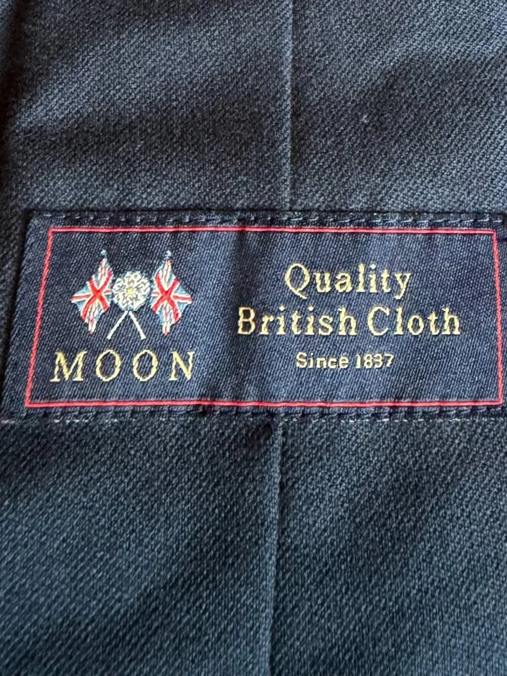 J. Crew Ludlow Two Piece Suit Moon British Cloth Wool Cotton Blazer Size 42R 32